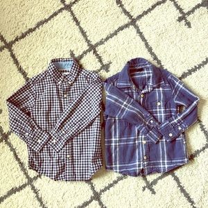 Toddler boy button ups